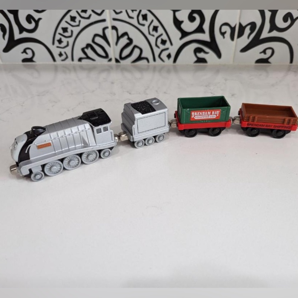 Thomas & Friends Spencers Heavy Haul Diecast Take N Play Train Set